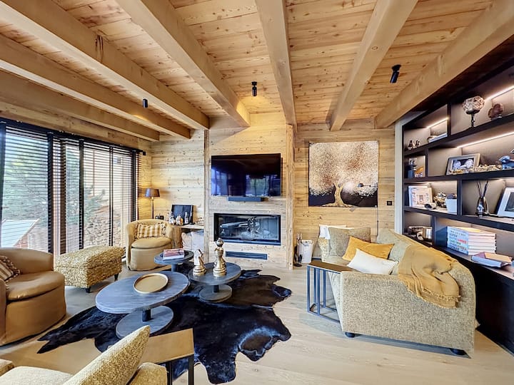 Superbe Demi-chalet Au Cœur Du Village - 8 Pers. - Combloux