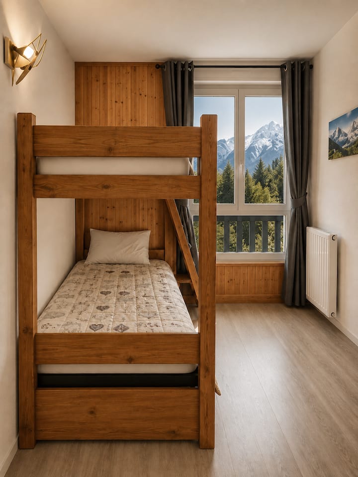 Pied Des Pistes Vue Mont-blanc Balcon & Parking - Les Houches