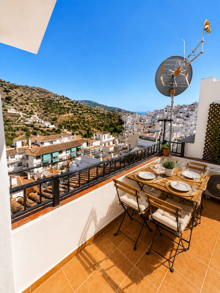 Casa Mirador - Rooftop Terrace, Torrox Pueblo - Torrox Costa
