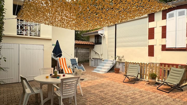 Maison Proche Plage Avec Terrasse Et Parking - Arcachon