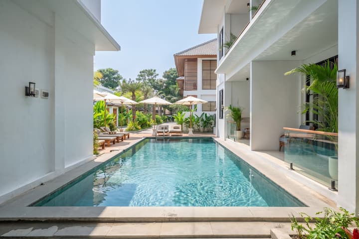 Luxe 1br In Ubud W Pool, Private Kitchen & Balcony - 烏布