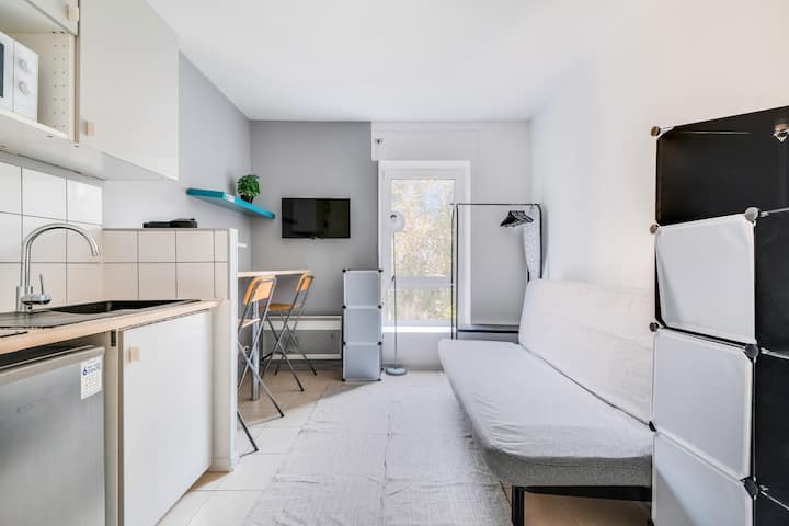 Studio 2p Aux Portes De Paris - Aubervilliers