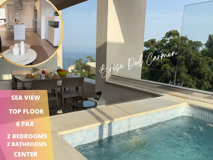Brisa Del Carmen - Center - Plunge Pool - Sea View - Torremolinos