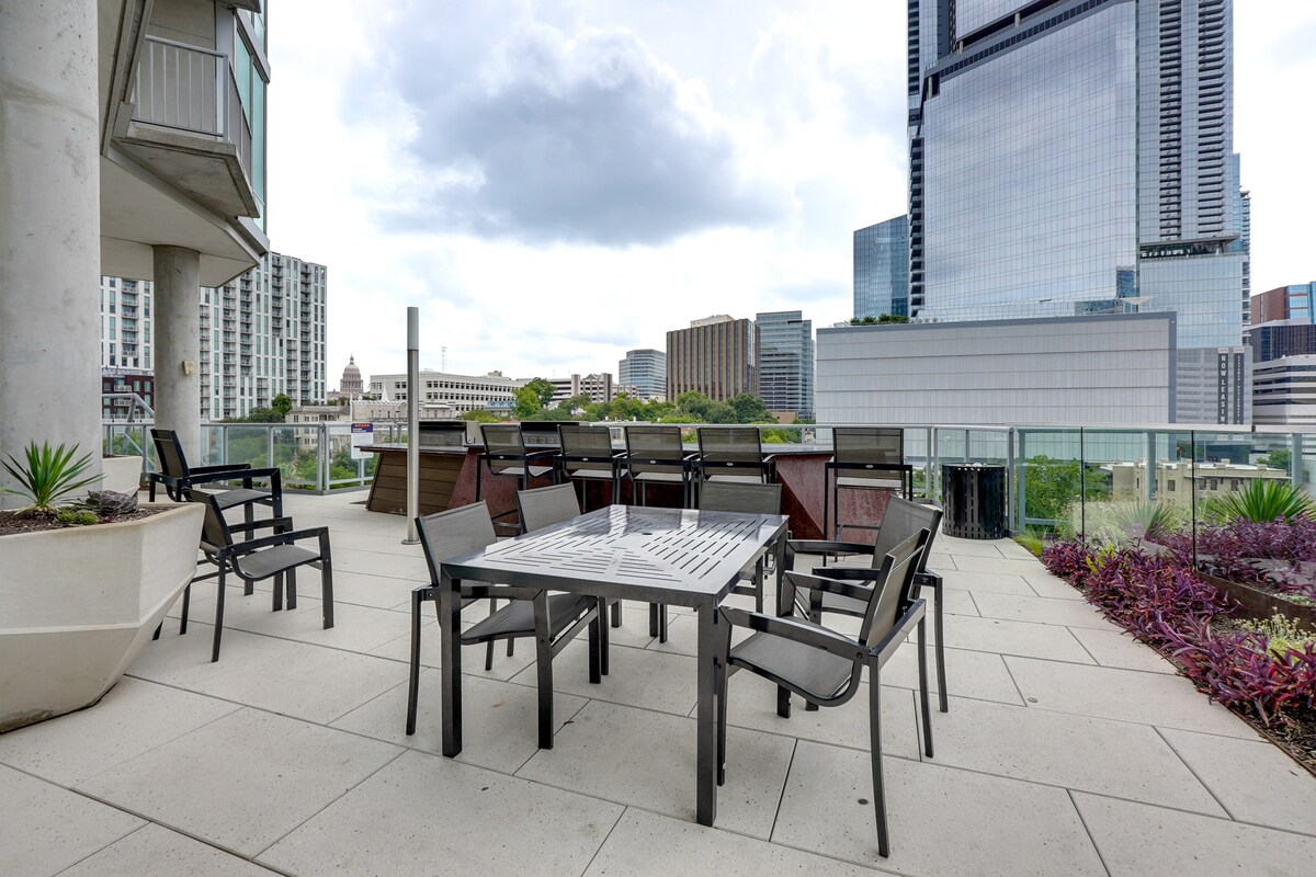 Explore Dtwn Austin! Luxe High-Rise Escape w/ Pool