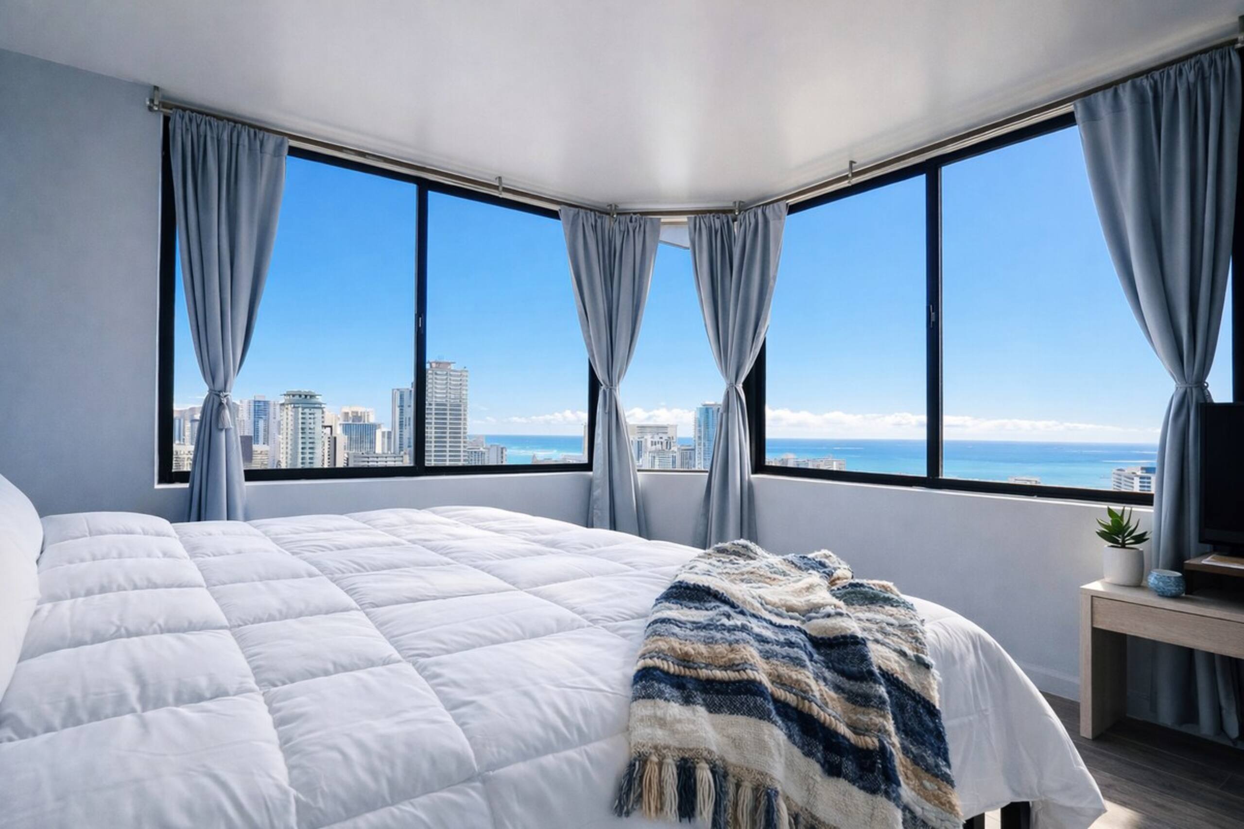 Stunning Ocean / Diamond Head Corner Unit 32nd Fl - Main photo