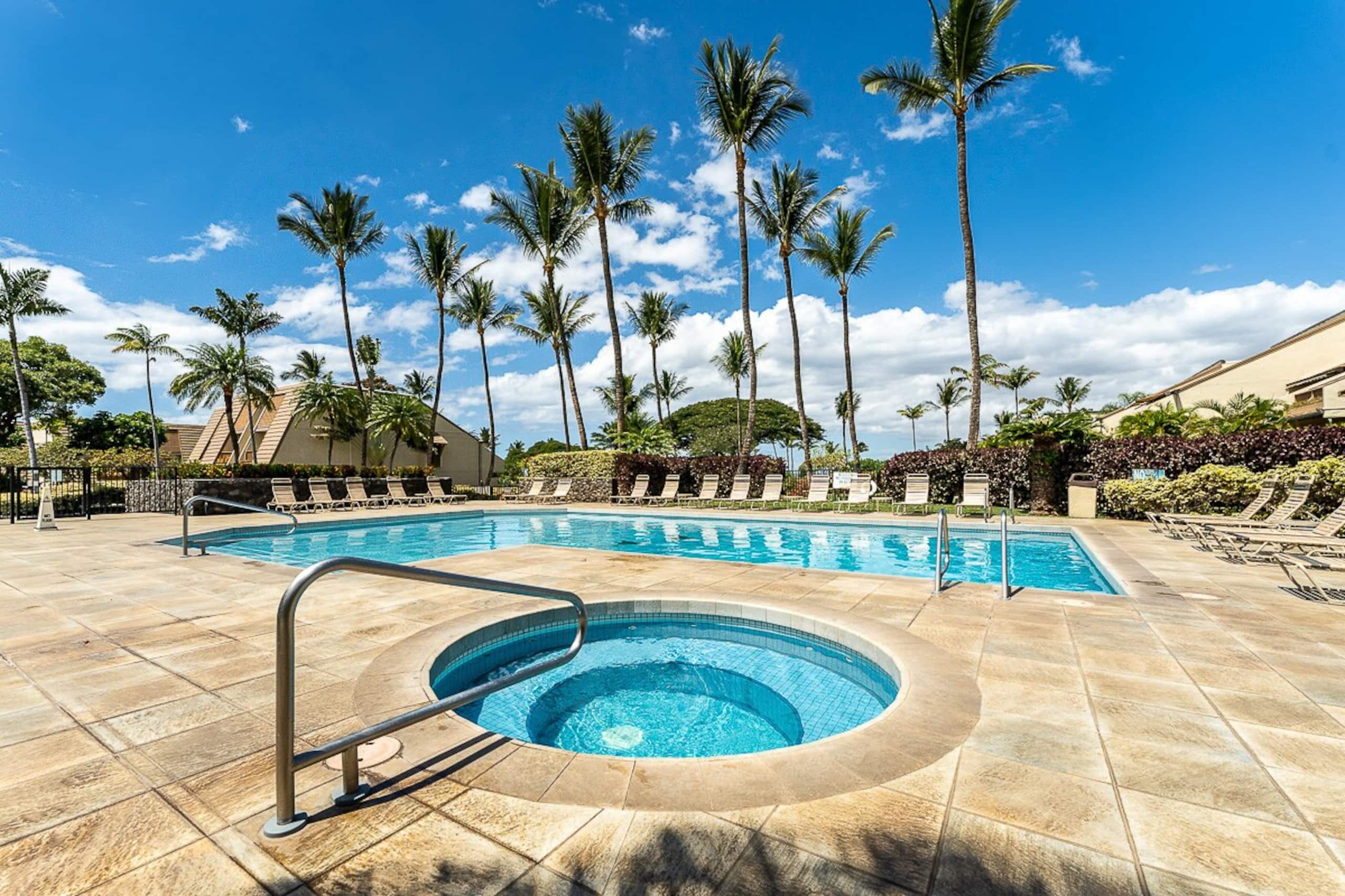 Updated&Quiet Pools&BBQ Steps to Kama'ole Beach - Photo 58
