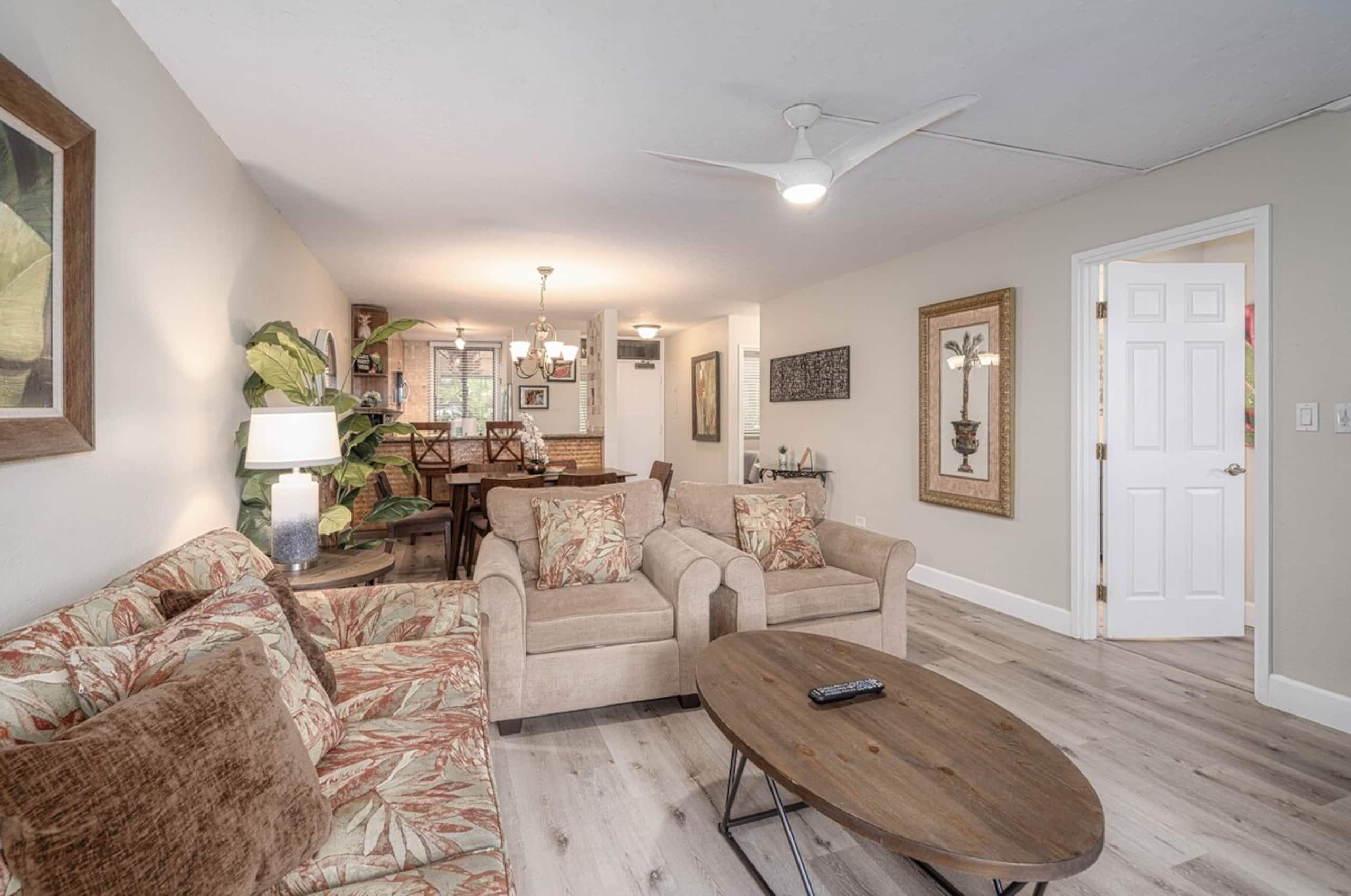 Kamaole Sands 5-112-Rare 2 Bedroom Ground Floor-AC - Photo 6