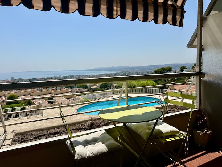 Spacieux 3 Pièces 3 Personnes / Résidence Piscine - Saint-Laurent-du-Var
