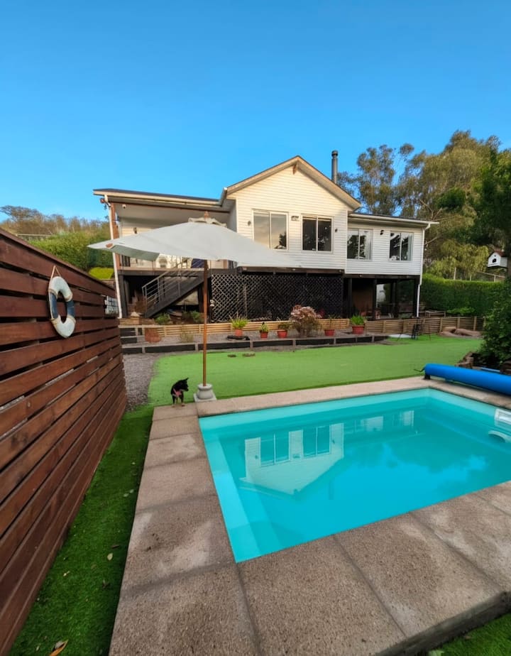 Casa En Punta Puyai, Papudo Con Piscina Temperada - Papudo