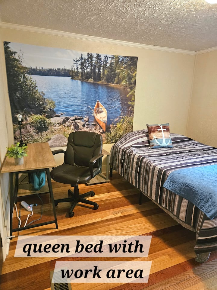 Quiet Queen Room Near Cary, Rtp + Laundry - Apex, NC