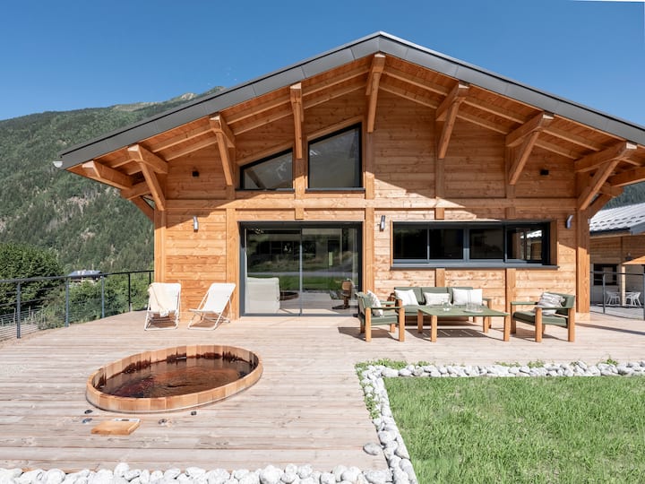 Chalet 4ch - Bain Nordique - Parking Et Garage - Chamonix-Mont-Blanc