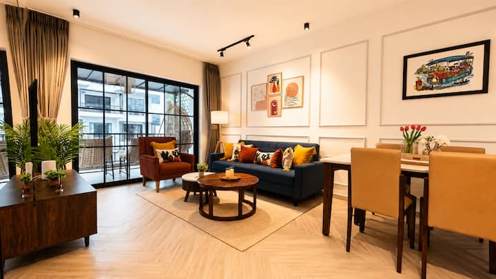 Casa Calangute Designer 1bhk|resortpool|calangute - Goa