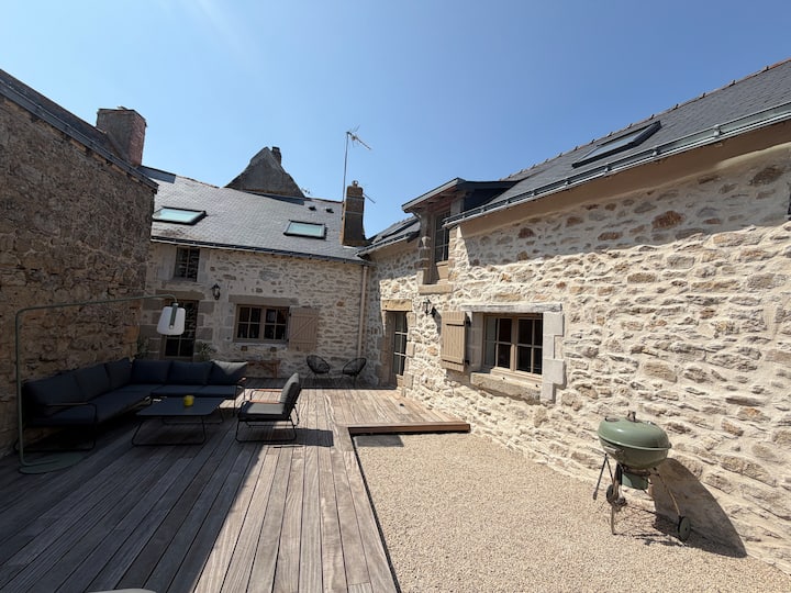 Maison 4 Ch. & Jacuzzi à 800 M De La Mer - Batz-sur-Mer