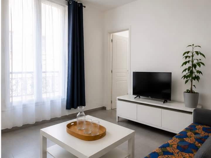 Charmant Appartement à Deux Pas Du Canal - Saint-Denis
