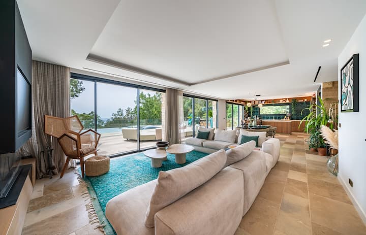 Cozystay 1099 Villa Vue Mer Piscine - アンティーブ