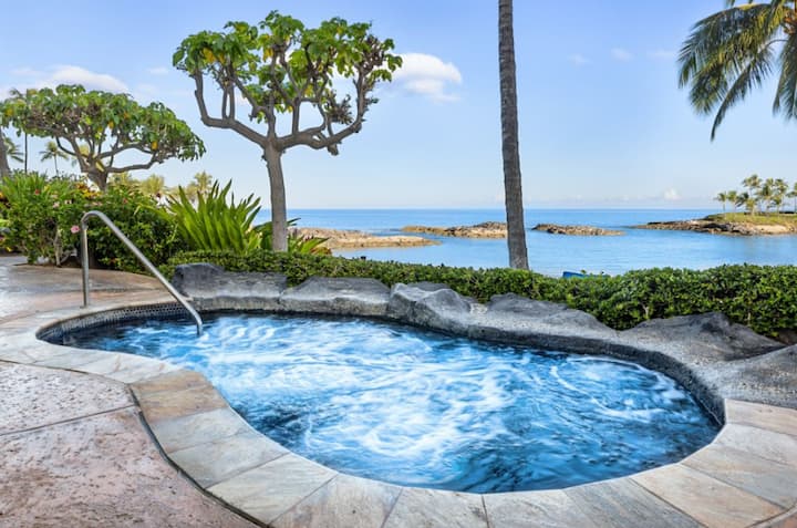 Penthouse Studio Ocean View, Ko Olina Beach Club - Kapolei, HI