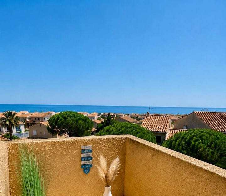 Appartement Vue Panoramique à St Pierre La Mer - Saint-Pierre-la-Mer
