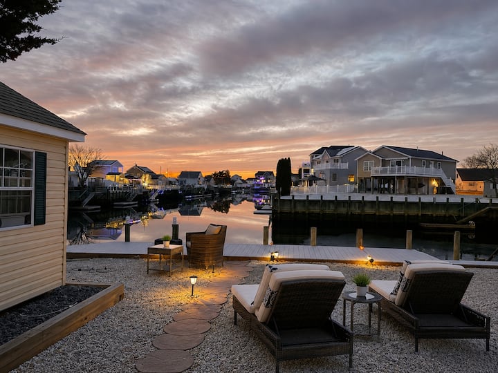 Shore Pleasure | Waterfront Lagoon Escape - Beach Haven, NJ