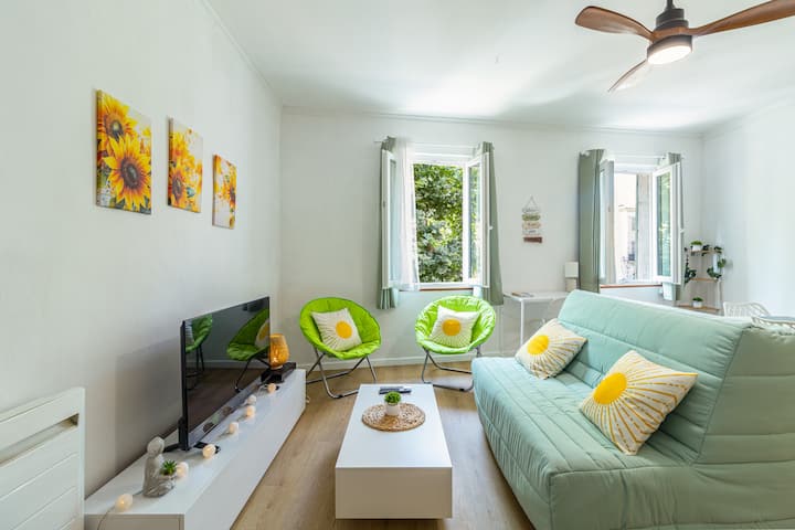 Les Tournesols - Appartement Calme & Lumineux - Apt