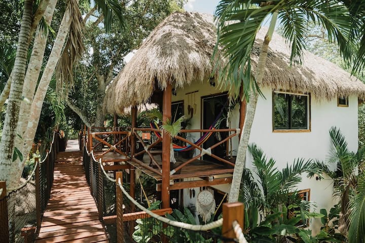 Cabañas Privadas. - Puerto Morelos