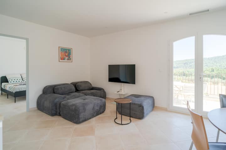 Les Terrasses Des Oliviers 3  Vue Collines - Salernes