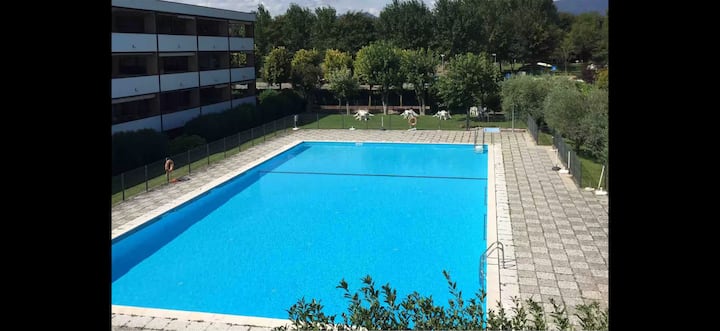 Residence Stemi Con Piscina, Terrazza E Parcheggio - Manerba del Garda