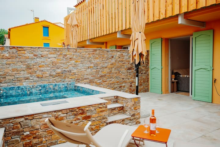 Le Jardin Des Templiers - Détente, Calme & Bassin - Collioure
