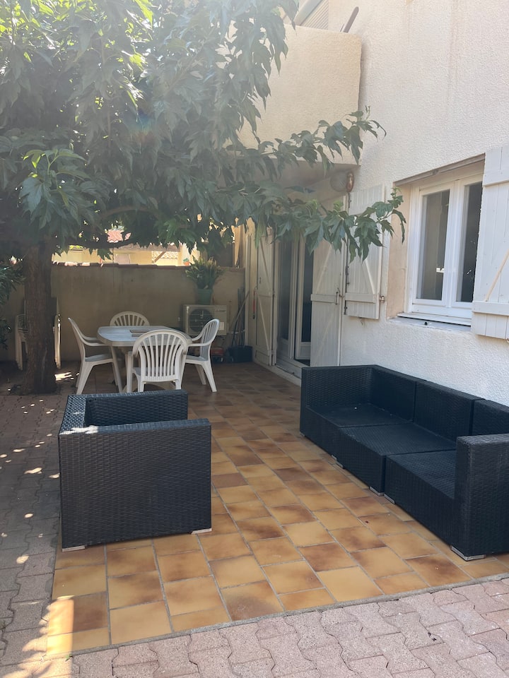Narbonne Plage Appartement Avec Jardin Plage 100m - Saint-Pierre-la-Mer