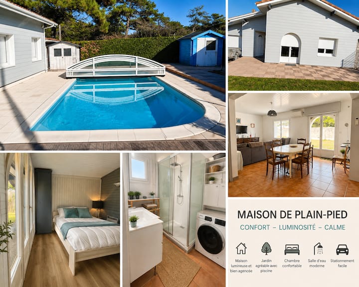 Maison Familiale, Proche De La Plage - Seignosse
