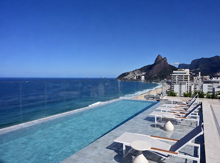 Luxo Em Ipanema | Piscina Infinita E Vista Mar - Ipanema