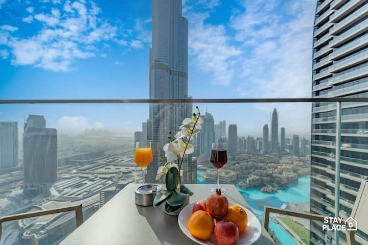 Address Opera W/ps5 Best Burj & Fountain View|47th - Dubai