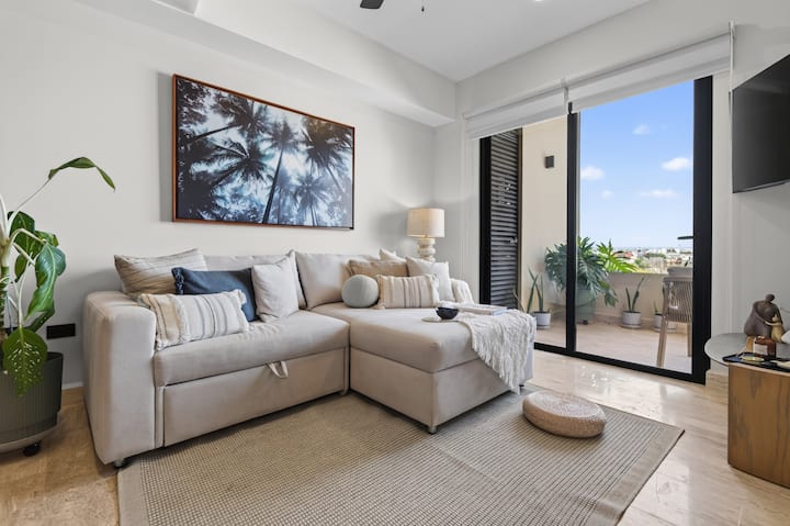 New! Riviera Style Condo |Walk To Beach |Gym |Pool - Riviera Maya