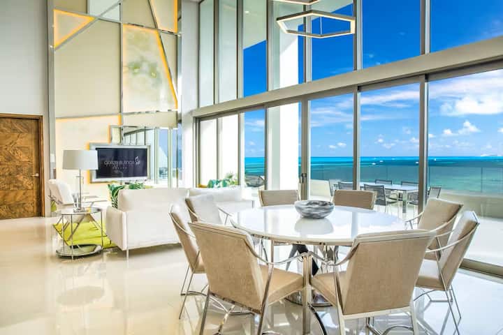 Luxury 3br Penthouse Loft With Rooftop Jacuzzi - Isla Mujeres