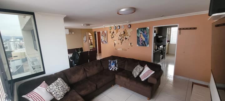 Full Apartment 20th Floor Sea And Mountain View - Panama