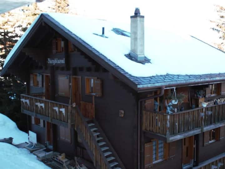 Bärgblüemli 1. Og Ost Studio, Dusche Oder Bad, Wc - Bettmeralp