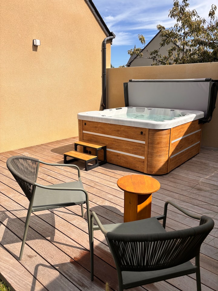Maison Moderne Jardin Paysager & Spa Haut De Gamme - Saint-Malo