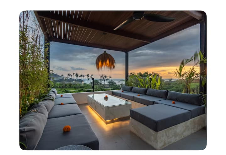 Modern Seaview 3b Pool & Jacuzzi! Lt Discounts - Bali