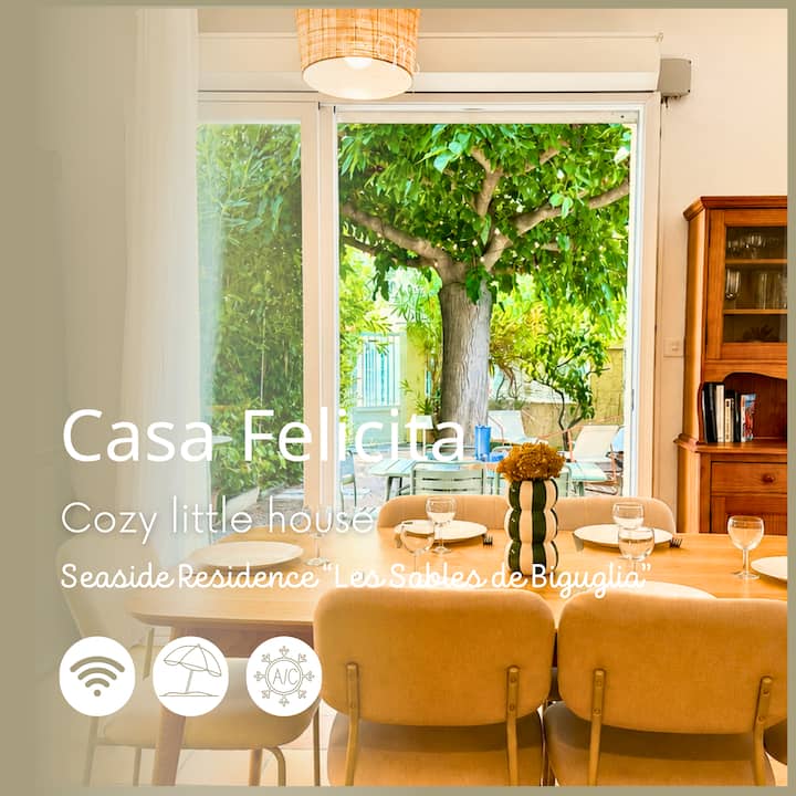 Casa Felicita | Clim, Wi-fi, Plage à 2 Pas - Borgo