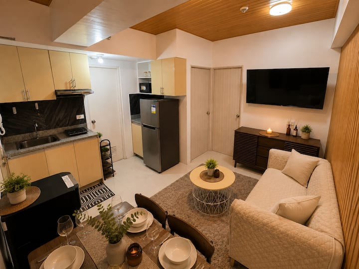 High-flr 2br | Mountain View+free Parking | Wi-fi - バギオ