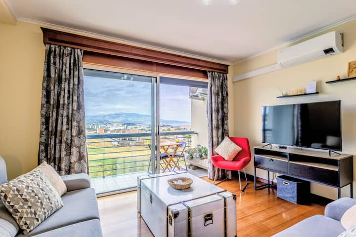 Fogo Mountain View (3br, 2wc W/ Sea Volcano View) - Ponta Delgada
