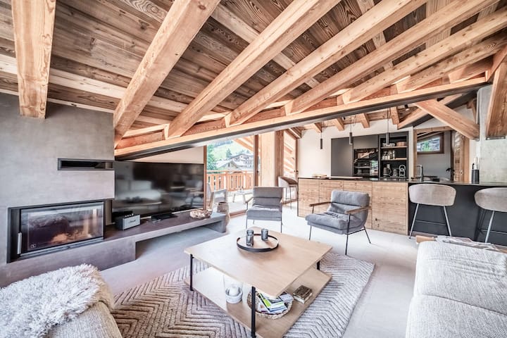 Arkos 301 Superbe Penthouse De 4 Chambres Au Coeur - Les Gets