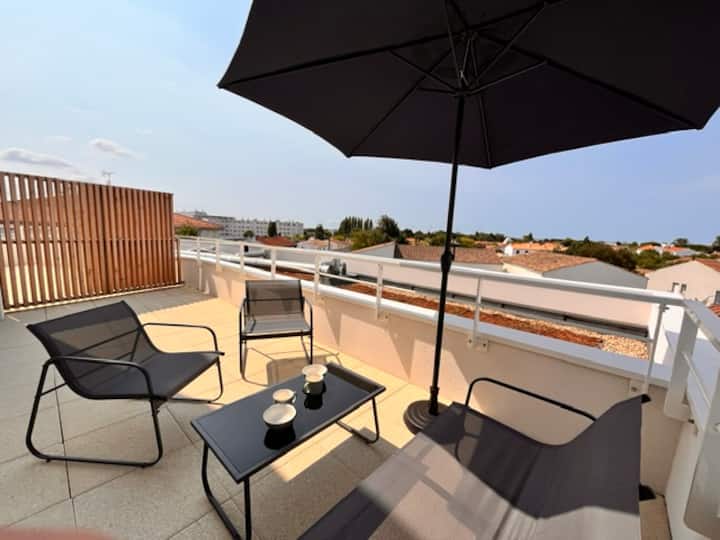 Studio Avec Terrasse Proche De La Rochelle - Aytré