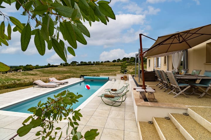 Lhorizon De Ribérac - Piscine Privée Chauffée - Ribérac