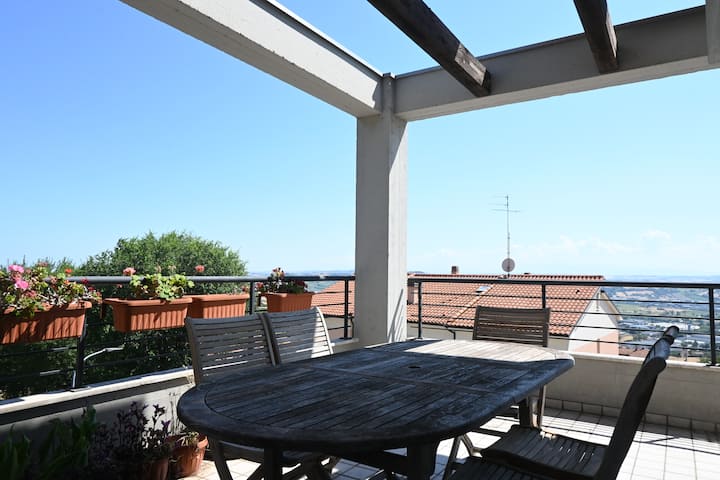 C020 Camerano, Apartment With Panoramic Terrace - Osimo