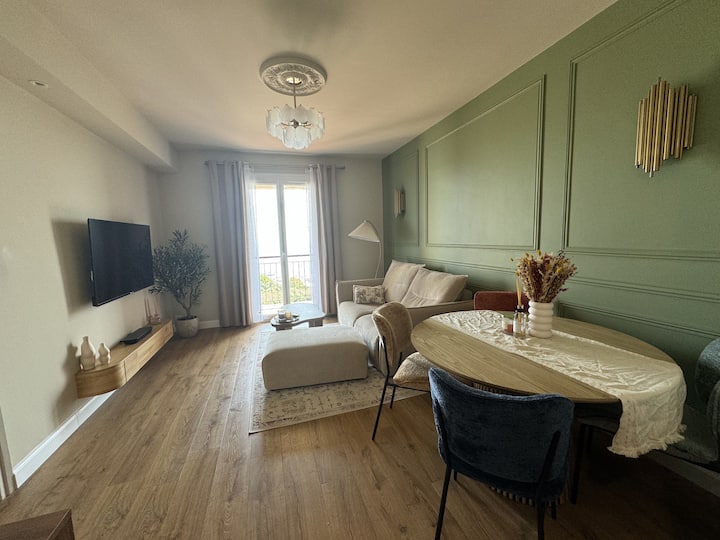 Bel Appartement Vue Mer Sur Les Hauteurs De Bastia - Bastia