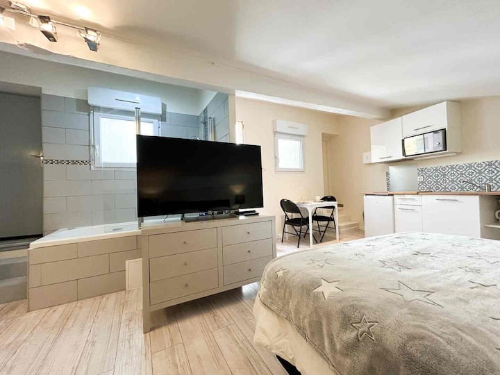 Charmant Studio Privé Bordeaux Avec Climatisation - Bordeaux