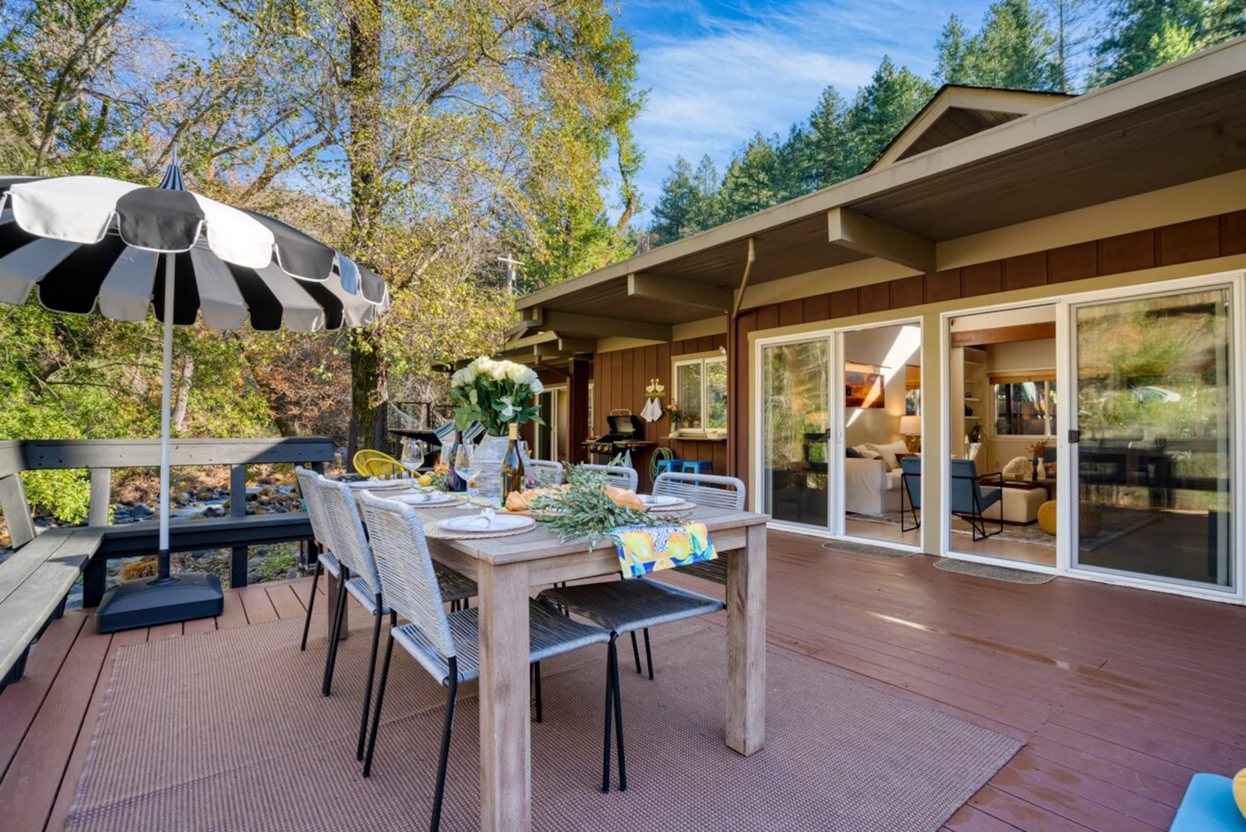 Sonoma Creek Haven, Creekside Hot Tub Retreat - Photo 56
