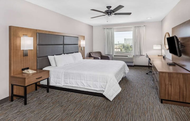 King Bed | Outdoor Pool | Wingate Houston - 휴스턴