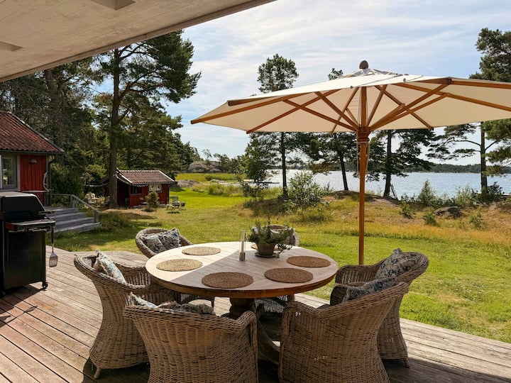 Waterfront Plot Near Trosa With Jetty And Sauna - Trosa