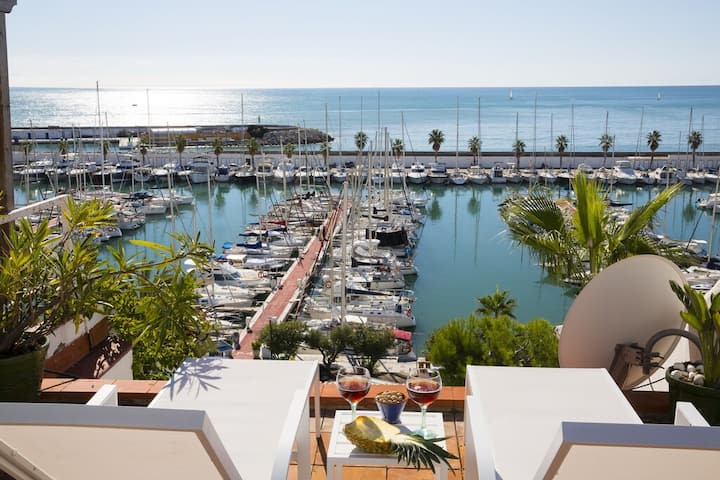 Stunning Sea-views Over Marina With Swimming-pool - Sitges